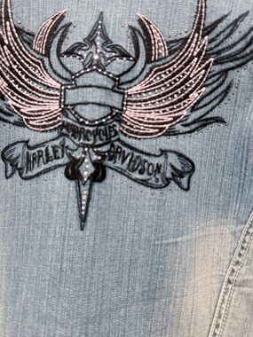 Harley Davidson Motorcycles Denim Jacket